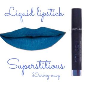 Younique superstitious Blue liquid lipstick